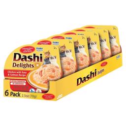Ciao Dashi Delights Chicken with Tuna & Salmon Tilskudsfoder Til Kat STORKØB